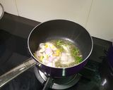 Gambar langkah 2 resipi Kari Sotong.