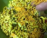 A picture of step 4 of Papad Bhel Bites.