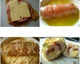 Foto langkah ke 2 dari resep chicken cordon bleu (with saussage).