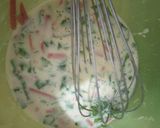 Foto langkah ke 2 dari resep Omelete Bayam.