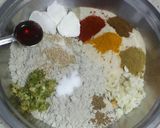 A picture of step 2 of Bajari Methi Chanki.