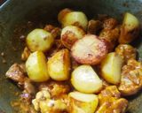 আলু দিয়ে চিকেনের ঝোল (aloo diye chickener jhol recipe in Bengali) রেসিপির ধাপ 4 ছবি