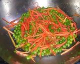 A picture of step 2 of Chinese fried rice.