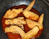Gambar langkah 4 resipi Ayam Goreng Korea.