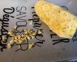 Une image de l'étape 2 de Salade d'ananas à l'orange sanguine et menthe fraîche.