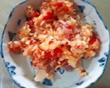 Hình bước làm 1 của món Nấm kho lá quế