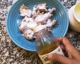 A picture of step 1 of Tawa Roast Chicken.