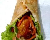 A picture of step 3 of Zinger Shawarma.