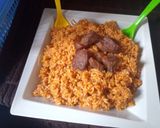A picture of step 9 of Jollof Rice 2.