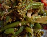 A picture of step 6 of Broccoli Pasta salad.