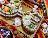 صورة لخطوة 2 من وصفة كيكة بديكور زاد امازيغان
