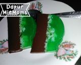 Foto langkah ke 7 dari resep Puding Lumut Pandan (simple no jus pandan).