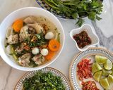 Hình bước làm 2 của món Bánh canh giò nạc sườn non