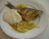 Foto del paso 10 de la receta: Dorada al horno con puré de patatas