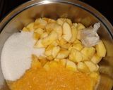 Foto del paso 1 de la receta: Mermelada casera de manzana, mandarina y canela