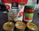 Foto del paso 1 de la receta: Pasta con tomate frito de albahaca y atún en conserva natural