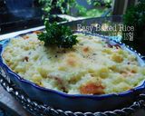 Foto langkah ke 5 dari resep Easy Baked Rice #postingrame2_nasi.