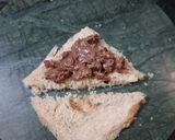 A picture of step 2 of Chocolate Samosa.