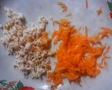 Foto langkah ke 2 dari resep Bubur Ayam Sayur MPASI 1 Tahun.