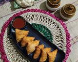 A picture of step 6 of Cauliflower / Gobhi Samosa.