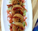 A picture of step 5 of Paneer Pinwheel.