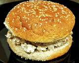Foto del paso 5 de la receta: Sándwich de pechuga de pollo, mozzarella y alcaparras