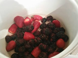 Mermelada de fresas y moras
