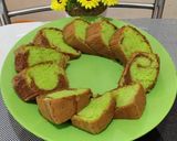 Foto langkah ke 7 dari resep Cocopandan Cake.