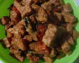 Foto langkah ke 3 dari resep Oseng tempe kemangi.