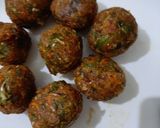 A picture of step 3 of Veg Manchurian gravy.