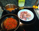Foto del paso 1 de la receta: Arroz caldoso con jamoncitos de pollo