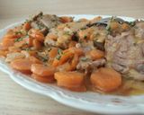Une image de l'étape 5 de Roti de veau et carottes à la moutarde au cook expert.
