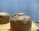Foto del paso 4 de la receta: Muffins de banana rellenos de mantequilla de maní