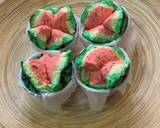 Watermelon Steam Cake (Bolu Kukus Semangka) recipe step 13 photo