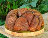 Foto langkah ke 8 dari resep Bolu Karamel atau Bolu Sarang Semut.