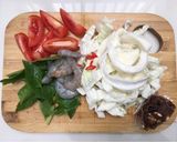Hình bước làm 1 của món Canh chua bắp cải