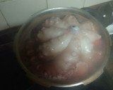 Foto del paso 1 de la receta: Ropavieja de pulpo con pimiento asado