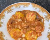 Foto langkah ke 10 dari resep Udang Cumi saus padang.