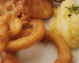Foto del paso 8 de la receta: Fritura de Berenjena y Aros de Cebolla rebozados con pasta Orly
