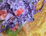 Foto langkah ke 4 dari resep Tortilla Egg Salad.