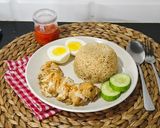 Foto langkah ke 5 dari resep Nasi Hainan Ayam (Magic Com).