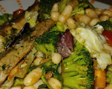 Foto del paso 7 de la receta: Ensalada tibia, brócoli, caballa, alubias