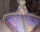 Foto del paso 3 de la receta: Torta Unicornio🦄cumple de mi Princesita menor💖