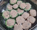 Foto langkah ke 5 dari resep Pare dan Tahu Isi Siomay Sapi.