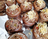 Foto del paso 9 de la receta: Champiñones rellenos de carne picada