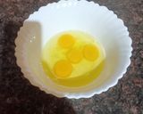 A picture of step 1 of Caramel egg pudding.
