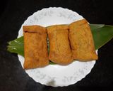 A picture of step 9 of Patodi Kothimbir wadi.