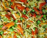 Foto del passaggio 4 della ricetta Riso Basmati 3 Colori con Verdure Croccanti