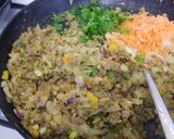 A picture of step 5 of Home made veggie and meat burgers.