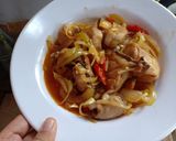 Foto langkah ke 7 dari resep Ayam Goreng mentega.